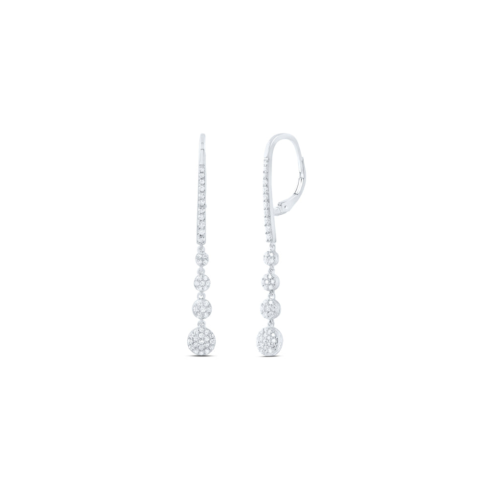 5/8CTW-DIA ANA M FASHION DANGLING EARRING