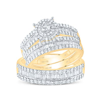 Load image into Gallery viewer, 1 7/8CTW-DIA NK ROUND TRIO SET
