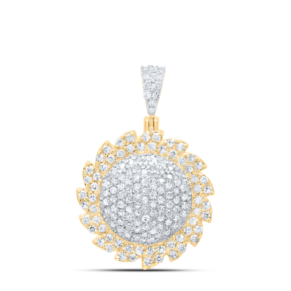 5/8CTW-DIA P1 GIFT FLOWER PENDANT