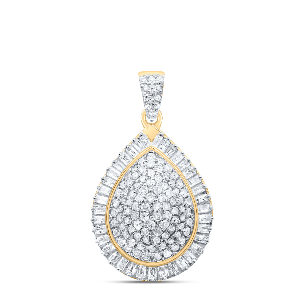 5/8CTW-DIA P1 GIFT PEAR PENDANT
