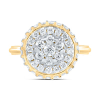 Load image into Gallery viewer, 1 1/5CTW-DIA ANA M FASHION RING
