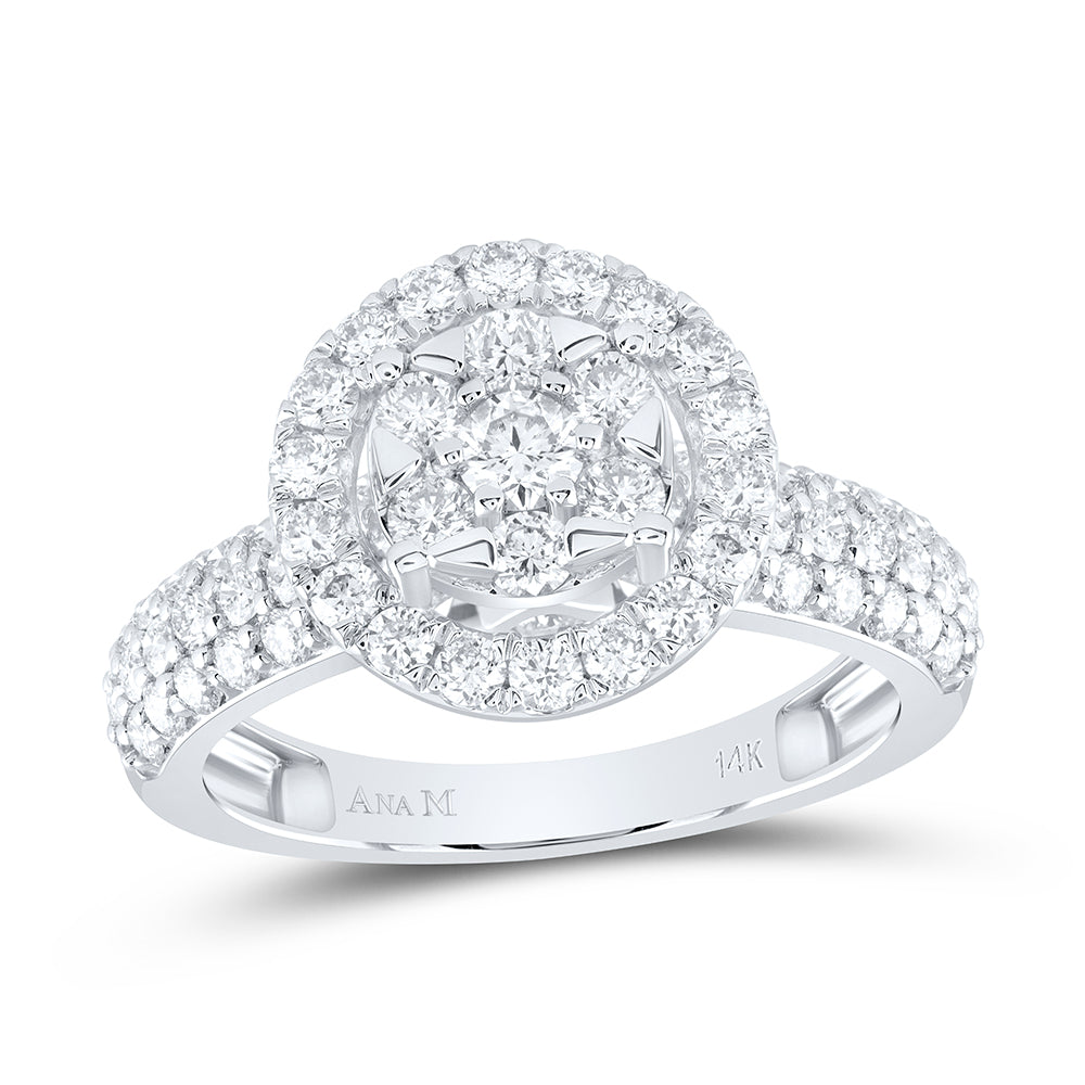 1 3/8CTW-DIA ANA M FASHION RING