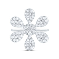 Load image into Gallery viewer, 1 1/4CTW-DIA ANA M FLOWER FASHION RING
