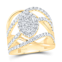 Load image into Gallery viewer, 1 1/2CTW-DIA ANA M FASHION RING
