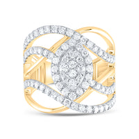 Load image into Gallery viewer, 1 1/2CTW-DIA ANA M FASHION RING
