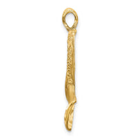 Load image into Gallery viewer, 14k Satin &amp; D/C Nefertiti Charm
