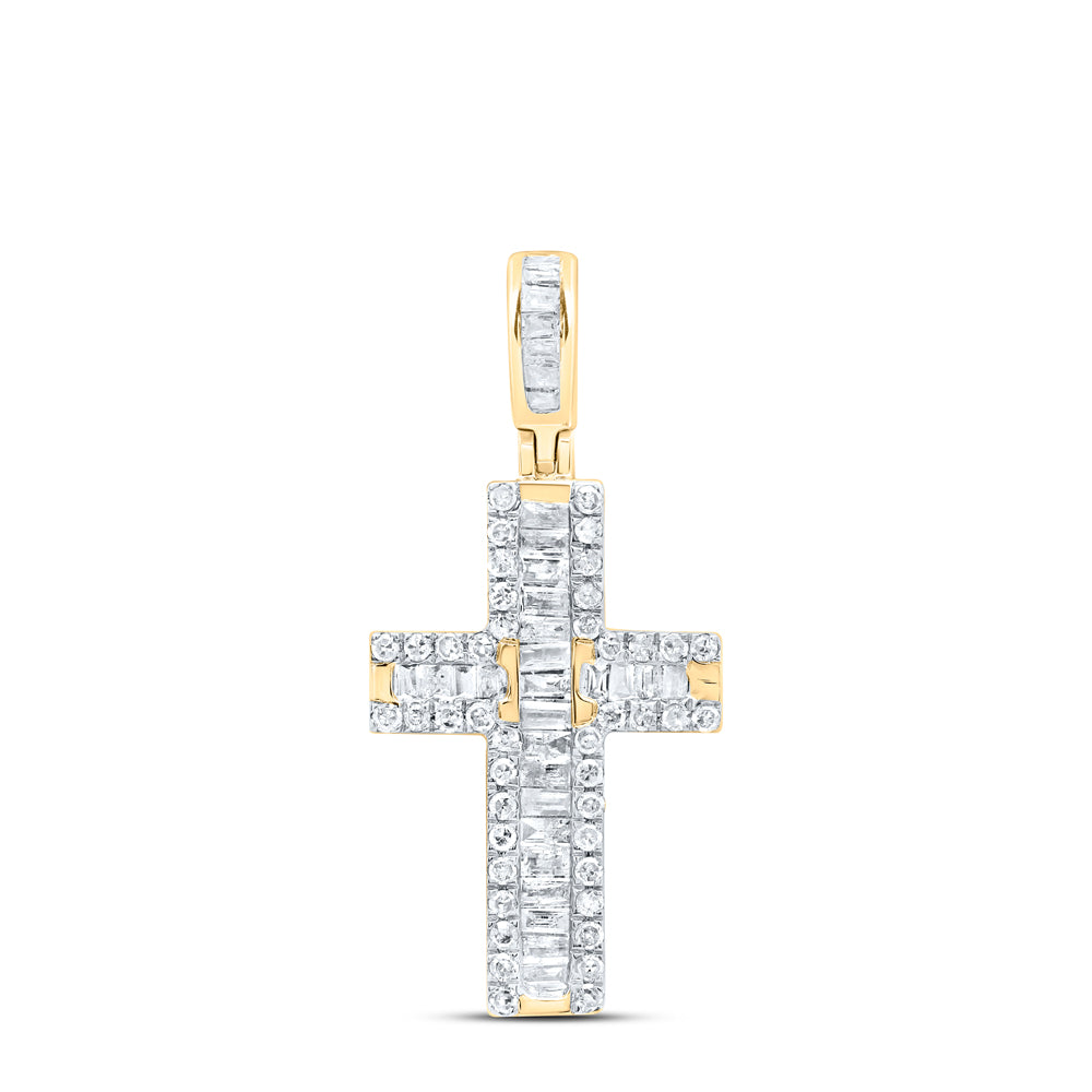 1/2CTW-DIA P1 GIFT CROSS PENDANT