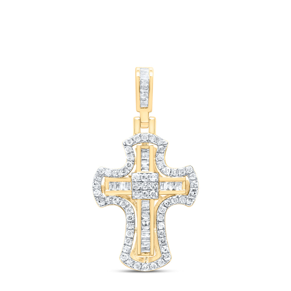 1/2CTW-DIA P1 GIFT CROSS PENDANT