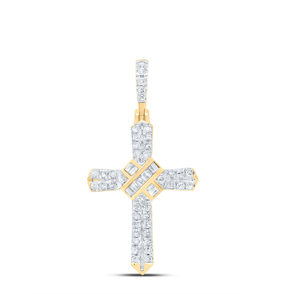 1/4CTW-DIA P1 GIFT CROSS PENDANT