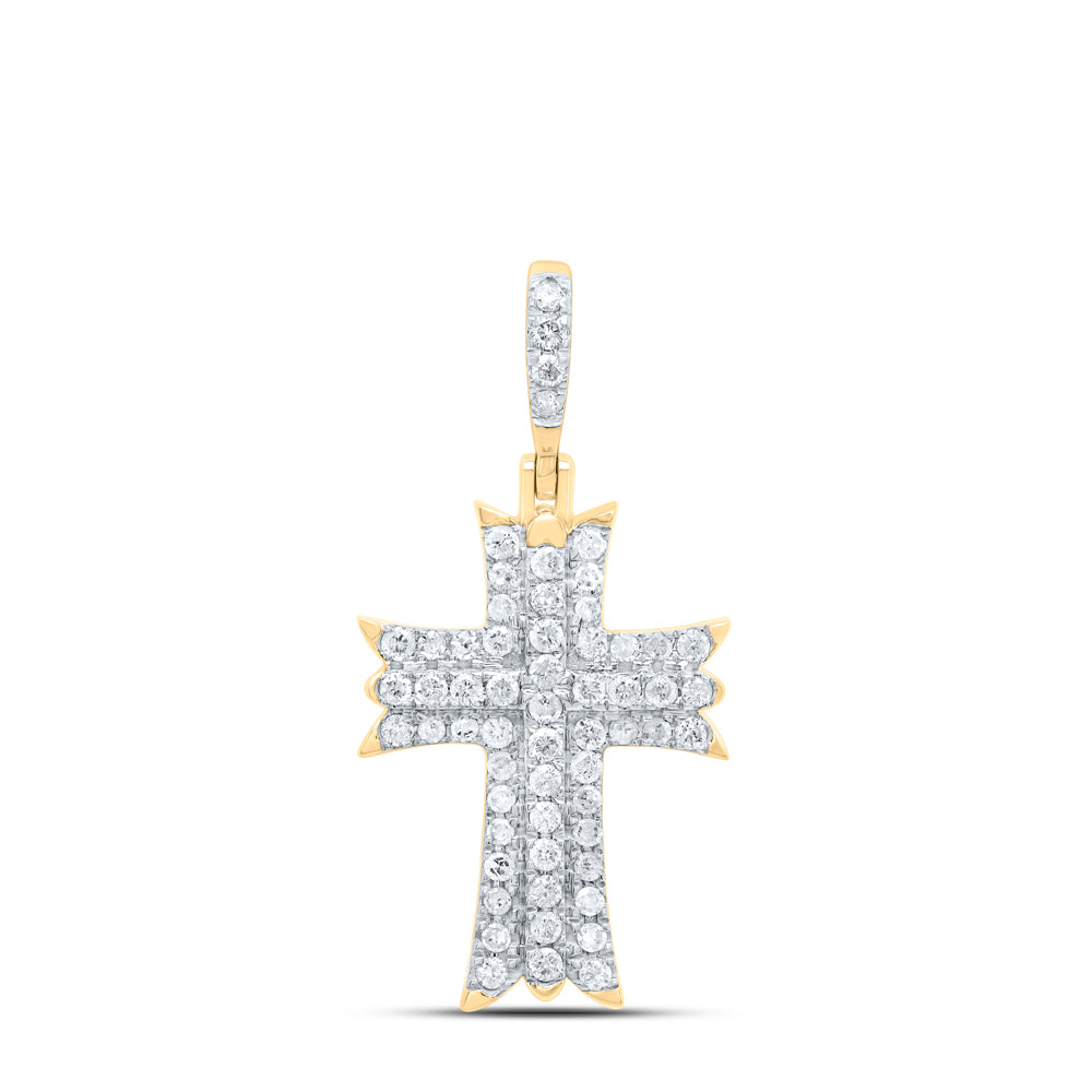 1/2CTW-DIA P1 GIFT CROSS PENDANT