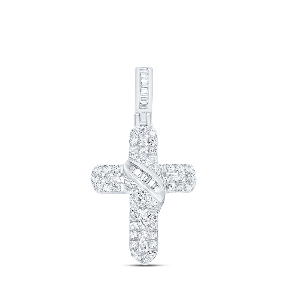 1/2CTW-DIA P1 GIFT CROSS PENDANT