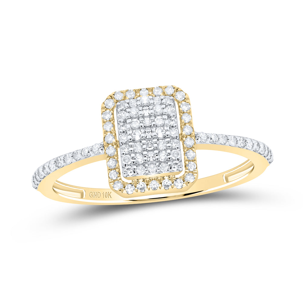 1/4CTW-DIA P1 GIFT EMERALD RING