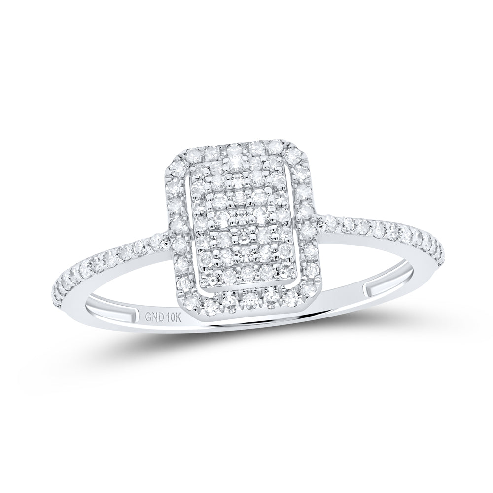 1/4CTW-DIA P1 GIFT EMERALD  RING