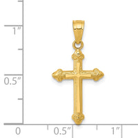 Load image into Gallery viewer, 14k Passion Cross Pendant
