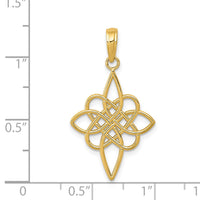 Load image into Gallery viewer, 14K Celtic Knot Pendant
