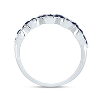 Load image into Gallery viewer, 1/5CTW-DIA ANA M 1 3/4CTW PS-BS NAT GEM RING
