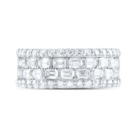 Load image into Gallery viewer, 4 7/8CTW-DIA ANA M EMERALD ANNIVERSARY BAND
