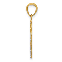 Load image into Gallery viewer, 14K w/Rhodium Baptism Pendant

