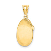 Load image into Gallery viewer, 14K Polished 3D Baby Shoe Pendant
