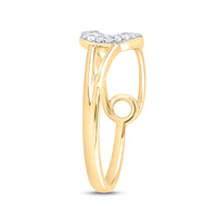 Load image into Gallery viewer, 1/8CTW-DIA CN FASHION SAFETY PIN RING
