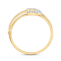 Load image into Gallery viewer, 1/8CTW-DIA CN FASHION SAFETY PIN RING
