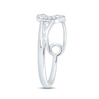 Load image into Gallery viewer, 1/8CTW-DIA CN FASHION SAFETY PIN RING
