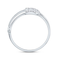 Load image into Gallery viewer, 1/8CTW-DIA CN FASHION SAFETY PIN RING
