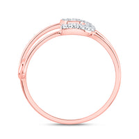 Load image into Gallery viewer, 1/8CTW-DIA CN FASHION SAFETY PIN RING
