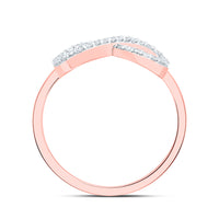 Load image into Gallery viewer, 1/6CTW-DIA CN FASHION INFINITY RING
