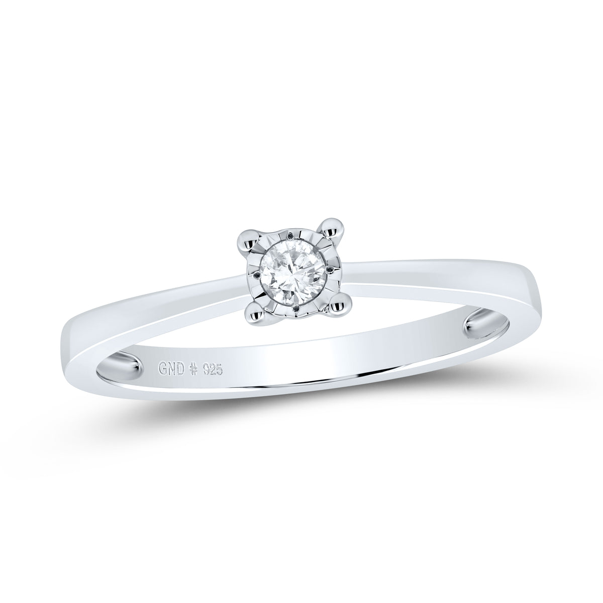 1/12CTW-DIA P1 GIFT ROUND RING