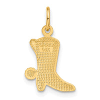 Load image into Gallery viewer, 14k Cowboy Boot Charm
