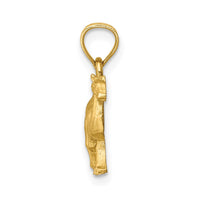 Load image into Gallery viewer, 14K D/C Camel Pendant
