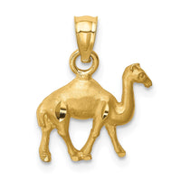 Load image into Gallery viewer, 14K D/C Camel Pendant
