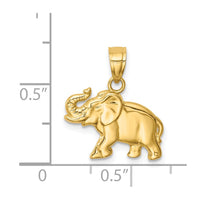 Load image into Gallery viewer, 14K Elephant Pendant
