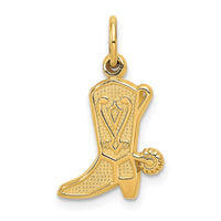 Load image into Gallery viewer, 14k Cowboy Boot Charm
