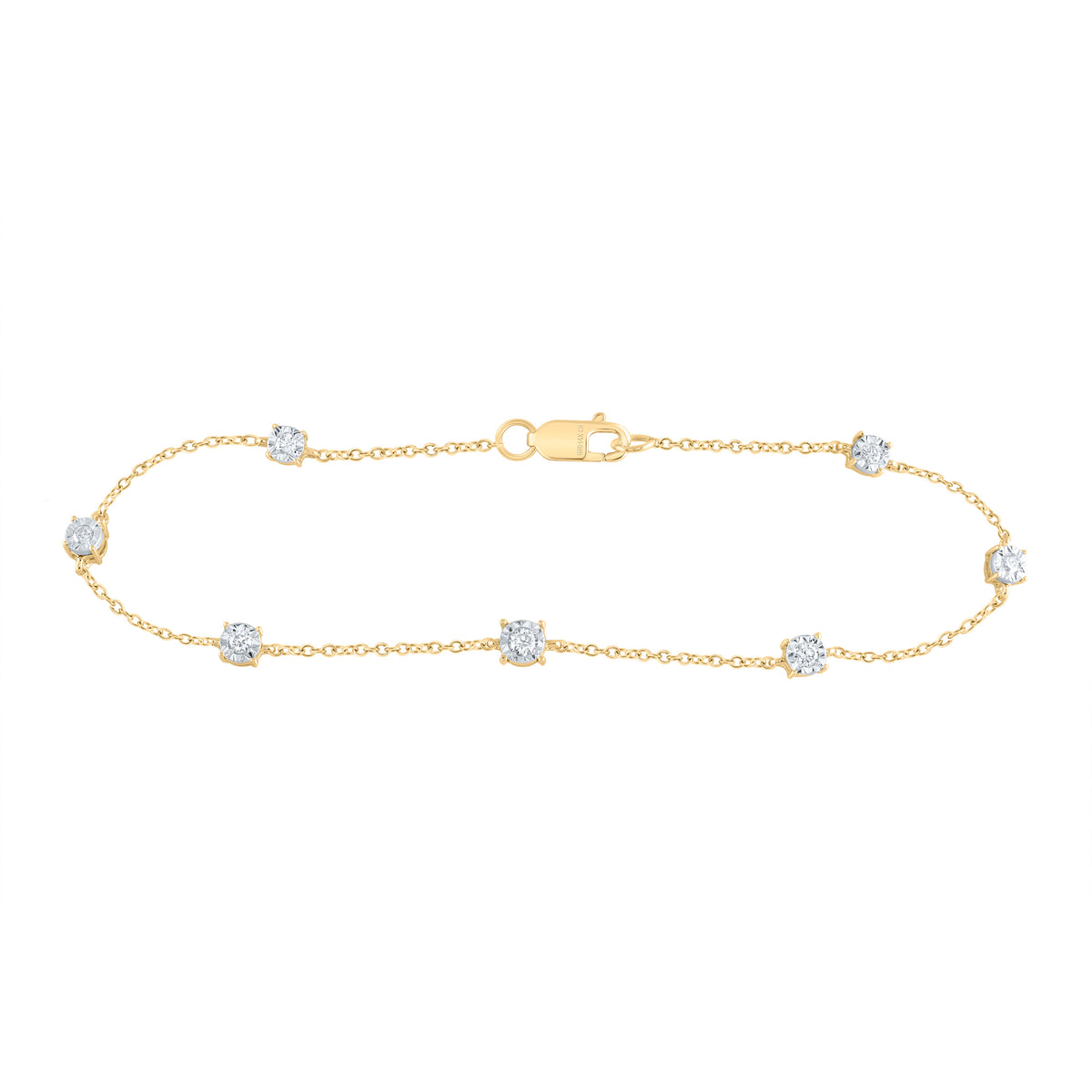 1/5CTW-DIA CN FASHION BRACELET (7 INCH)