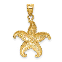 Load image into Gallery viewer, 14K Starfish Pendant
