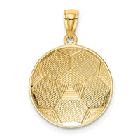 Load image into Gallery viewer, 14K Soccer Ball Pendant
