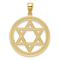 Load image into Gallery viewer, 14K Star of David Pendant

