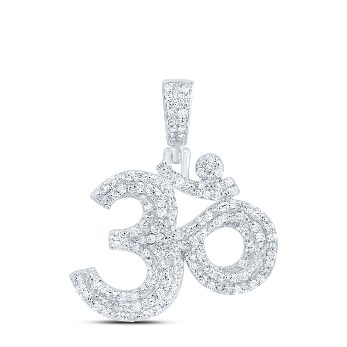 1/3CTW-DIA NK FASHION OM PENDANT