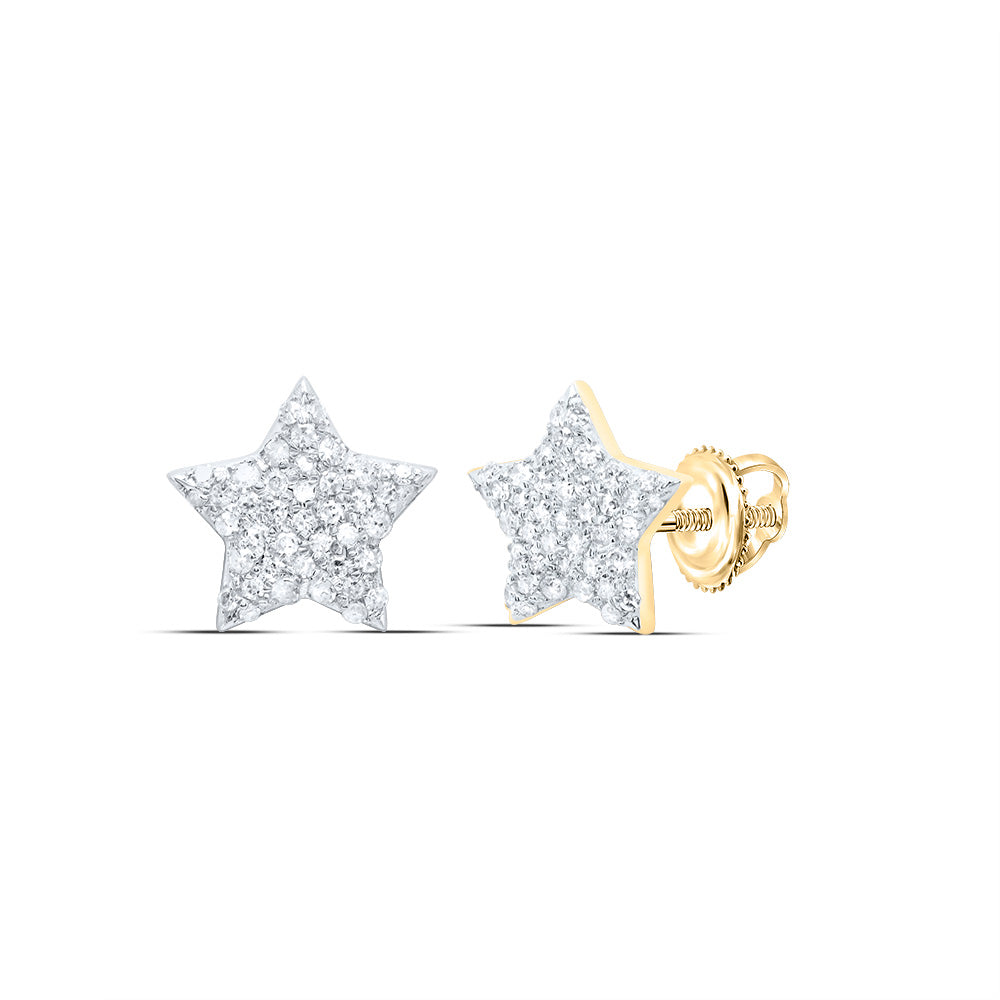 1/4CTW-DIA P1 GIFT STAR EARRING