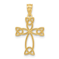 Load image into Gallery viewer, 14K Celtic Knot Cross
