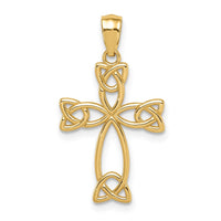 Load image into Gallery viewer, 14K Celtic Knot Cross
