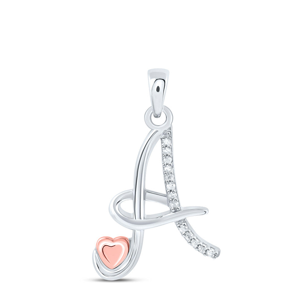 1/20CTW-DIA P1 GIFT INITIAL "A" PENDANT