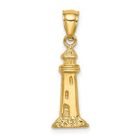 Load image into Gallery viewer, 14K Lighthouse Pendant
