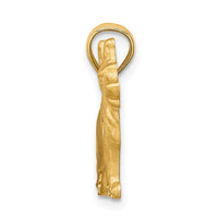 Load image into Gallery viewer, 14K Diamond-cut German Shepherd Pendant
