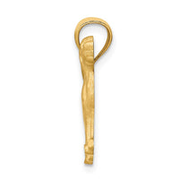 Load image into Gallery viewer, 14K Diamond-cut Beagle Pendant
