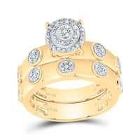 Load image into Gallery viewer, 3/8 CTW-DIA P1 ROUND TRIO RING
