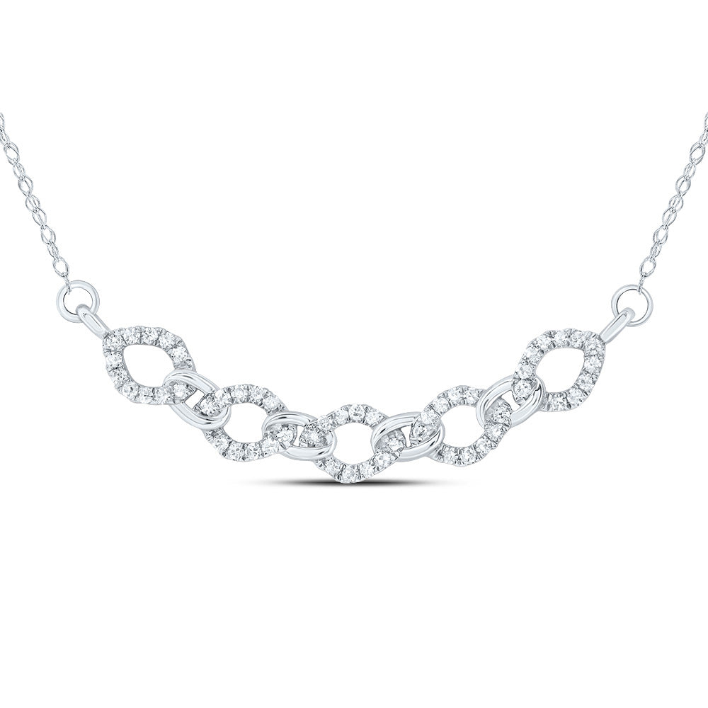 1/4CTW-DIA CN 9.60MM GIFT CUBAN NECKLACE (18 INCH)