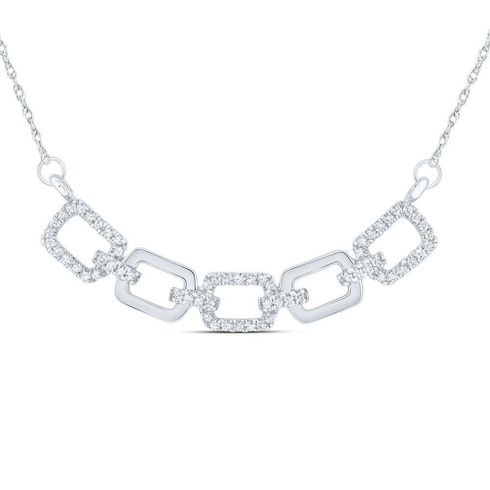 1/4CTW-DIA CN 11.40MM GIFT CUBAN NECKLACE (18 INCH)